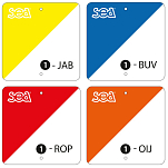 Sporti france 086037 Orientation Markers 40 Units установленный Многоцветный Multicolor