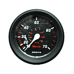 Индикатор скорости/спидометр Faria Pro Red Style 3.4" 34623 12В 70 узлов черный/красный