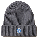 Купить North sails 623285-0928 Шапка Logo 623285 Серый  Medium Grey Melange 7ft.ru в интернет магазине Семь Футов