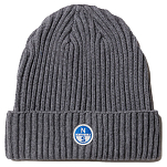 North sails 623285-0928 Шапка Logo 623285 Серый  Medium Grey Melange
