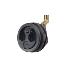 Купить Задрайка люка без блокировки Perko 1092B05BLK Ø75/63,5мм ригель 32-50мм для двери 3-19мм из чёрного нейлона и нержавеющей стали 7ft.ru в интернет магазине Семь Футов