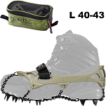 Nortec 20032-MILITARY GREEN-L Alp Forest Ремни Для Лыжных Кошек Серый Military Green L
