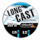 Купить Asari LAST30018 Long Cast 300 M Линия Бесцветный  Light Blue 0.180 mm  7ft.ru в интернет магазине Семь Футов