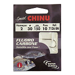VMC AWQ340075 Chinu 7126BN 1.5 M 27.5 Mm Связанные Крючки  Grey 4 / 27.5 mm