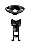 Шпигат пластиковый с резьбовой пробкой 19 мм, Marine Rocket P.M1403-19_MR