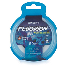 Купить Akami 051325 Flurion Фторуглерод 50 м Голубой Transparente 0.250 mm  7ft.ru в интернет магазине Семь Футов