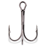 Mustad 3551-NI-2-114 114 Тройной Крючок Серебристый Nickel 2