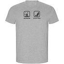 Купить Kruskis CA66900558K098 Футболка с коротким рукавом Problem Solution Sail ECO Серый Heather Grey 2XL 7ft.ru в интернет магазине Семь Футов