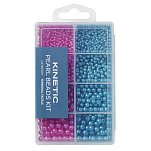 Kinetic F185-216-275 Набор бус Фиолетовый  Purple / Light Blue