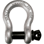Titan chain 491-10319618 Якорная оцинкованная скоба Серебристый Grey 31.75 mm 