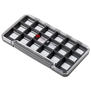 Купить Greys 1593921 коробка для приманок Slim WP 18 Compartments Серебристый Black 7ft.ru в интернет магазине Семь Футов