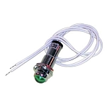 Euromarine 673 Круглый зеленый индикатор Grey 11 mm