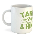 Kruskis 42611C409 Кружка Take A Hike Mountain 325ml  White