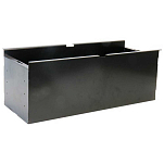 Seanox 496041 Leaning Post Aluminium Storage Box Черный  Black
