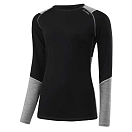 Купить Loeffler 26211-979-36 Базовый слой с длинным рукавом Transtex® Merino Black / Grey Melange 30x25x2 7ft.ru в интернет магазине Семь Футов