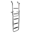 Купить Lalizas 70147 2+3 Inox 316 Складная лестница  Silver 7ft.ru в интернет магазине Семь Футов