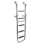 Lalizas 70147 2+3 Inox 316 Складная лестница  Silver