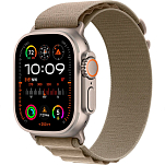 Apple MREX3TY/A Watch Ultra 2 GPS+Cellular Loop Alpine 49 Mm Золотистый Olive S