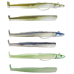Fiiish BE1267 Black Eel Combo Shore Мягкая приманка 110 mm 8g Голубой Khaki