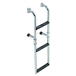 Forniture nautiche italiane 3030105 Нержавеющая сталь 5 Ступенчатая лестница Silver 130 x 22.5 cm 