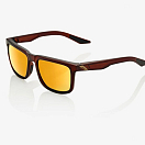 Спортивные очки 100% BLAKE - Soft Tact Rootbeer - Flash Gold Lens, 60028-00003