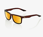 Спортивные очки 100% BLAKE - Soft Tact Rootbeer - Flash Gold Lens, 60028-00003