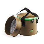 Zfish zf-6675 миска с ситом Aquacore Groundbait 20x25 cm Green 20x20x15