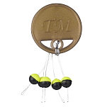SPRO 004170-01721-00000-00 Stoppers Золотистый  Black / Yellow 5 mm 