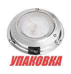 Светильник каютный светодиодный белый свет 12 В, D106mm, SeaFlo (упаковка из 10 шт.) SFCL14WS02_pkg_10