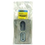 Seachoice 50-95617 Алюминиевый водолазный анод Серебристый Grey 1 x 6 x 12´´ 