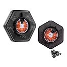 Купить Sele 301603-UNIT разделенная свинцовая дробь Hexagonal Black 0.14-0.24-0.40-0.60-0.80 g 7ft.ru в интернет магазине Семь Футов