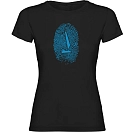 Купить Kruskis 11502309ss198 Футболка с коротким рукавом Sailor Fingerprint Black 30x25x2 7ft.ru в интернет магазине Семь Футов
