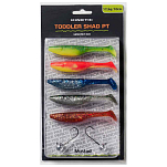 Kinetic KS10716 Toddler Shad PT Мягкая Приманка 100 Mm 17.5g Многоцветный Selected Mix