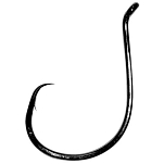 Gamakatsu 146911-00100-00000-00 Octopus Circle Крючки С Одним Глазком Черный Black 1 