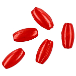 Mikado AM-SUR-K04-6-R Rice Бусины Красный  Red 6 mm 
