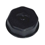 Oem marine CER6676 Titano Крышка резервуара для воды Black 20 x 8 x 24 cm