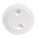 Купить Beckson marine 27350 Стандартная полипропиленовая крышка с круглым деком White 102 mm 7ft.ru в интернет магазине Семь Футов