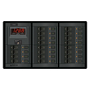 Купить Панель выключателей Blue Sea 360 Panel System 1221 12В 100А вольтметр-амперметр/20 автоматов для 3 АКБ 346x197мм 7ft.ru в интернет магазине Семь Футов