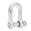 Стальная скоба, прямая / Длина: 130 мм