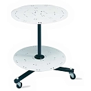Купить Amiaud 925544 подставка на колесах 44 Surf Needles White / Black 50 cm 7ft.ru в интернет магазине Семь Футов