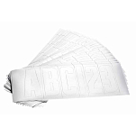 Plastimo 67299 Набор регистрационных букв White