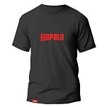 Rapala RA6825004 Футболка с коротким рукавом Logo Черный Black / Red S