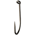 Mustad S80AP-TX-12-25H Heavy Wet Колючий Одноглазый Крючок 25 единицы измерения Silver 12