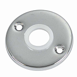 Forniture nautiche italiane 5050093 Хромированная латунная круглая пластина Серебристый Silver 45 mm 