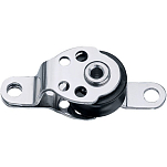 Harken 416 Cheek Air Block 16 Mm Шкив Серебристый Silver / Black