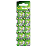 Gp batteries GD034 Special Lr41 1.5V Кнопка Батарея 10 единицы Multicolor
