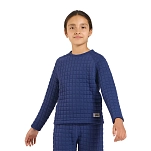 Odlo 159579-21119-140 Базовый слой с длинным рукавом Quilted Skipper Blue 30x25x2 10 Years
