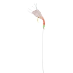 Sert SESAN0036-0010PK-P Sabiki rig Rubber Fosfo 175 cm  Clear / Pink 10