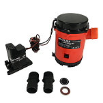 Помпа трюмная погружная Johnson Pump Heavy Duty Bilge Pump 1600 GPH 01604-002 24В 3,5А 100л/мин с автоматическим выключателем