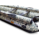 Надувная лодка ПВХ, SOLAR-420 Strela Jet tunnel ф/б, серый SLR420jet_strela_fb_grey